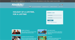 Desktop Screenshot of absolute-vacation-club.com